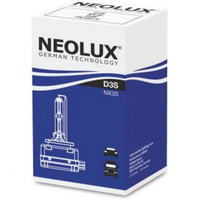 Автолампа NEOLUX D3S Xenon NX3S-1SCB (1 шт) 4052899589339 Автолампа NEOLUX D3S Xenon NX3S-1SCB (1 шт) 4052899589339
