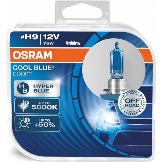 Автолампа OSRAM H9 COOL BLUE BOOST 62213CBB-HCB 4052899437739 Автолампа OSRAM H9 COOL BLUE BOOST 62213CBB-HCB 4052899437739