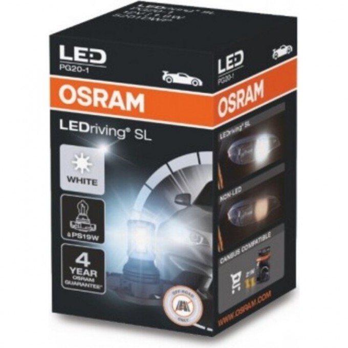 Автолампа OSRAM LED ≜PS19W LEDRIVING 5301CW 4052899605008 Автолампа OSRAM LED ≜PS19W LEDRIVING 5301CW 4052899605008
