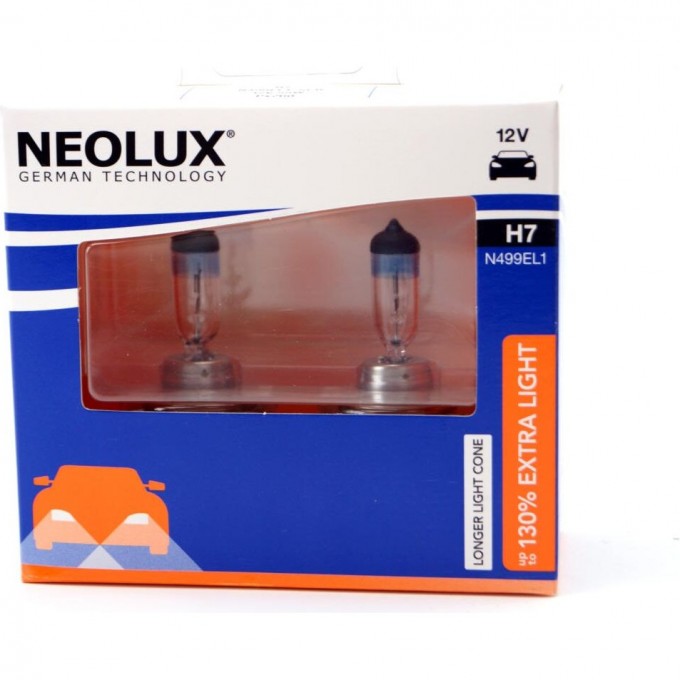Автолампы NEOLUX H7 +130% Extra Light N499EL1-2SCB (2 шт) 4052899540514 Автолампы NEOLUX H7 +130% Extra Light N499EL1-2SCB (2 шт) 4052899540514
