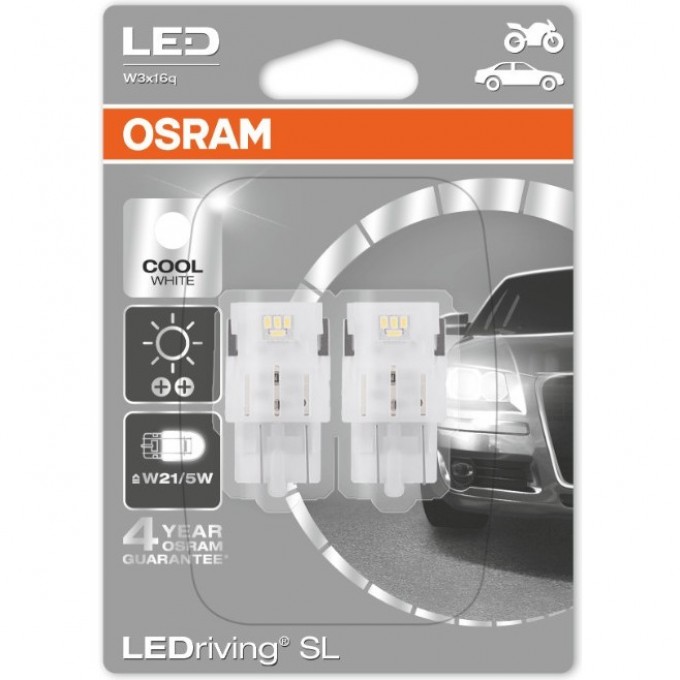 Автолампы OSARAM LED ≠ W21/5W LEDRIVING 7716CW-02B 4052899520493 Автолампы OSARAM LED ≠ W21/5W LEDRIVING 7716CW-02B 4052899520493