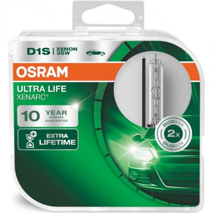 Автолампы OSRAM D1S XENARC® ULTRA LIFE 66140ULT-HCB (2шт) 4052899429611 Автолампы OSRAM D1S XENARC® ULTRA LIFE 66140ULT-HCB (2шт) 4052899429611