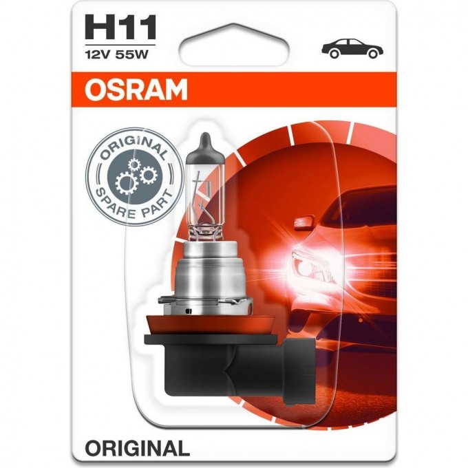 Автолампы OSRAM H11 ORIGINAL LINE 64211-01B (1 шт) 4008321171252 Автолампы OSRAM H11 ORIGINAL LINE 64211-01B (1 шт) 4008321171252