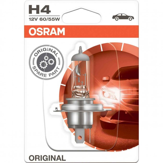 Автолампы OSRAM H4 ORIGINAL LINE 64193-01B (1 шт) 4050300925127 Автолампы OSRAM H4 ORIGINAL LINE 64193-01B (1 шт) 4050300925127