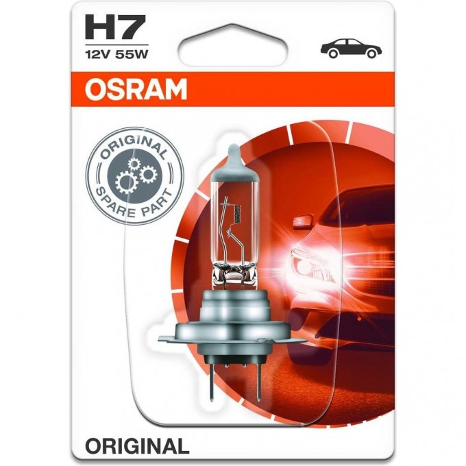 Автолампы OSRAM H7 ORIGINAL LINE 64210-01B (1 шт) 4050300925202 Автолампы OSRAM H7 ORIGINAL LINE 64210-01B (1 шт) 4050300925202