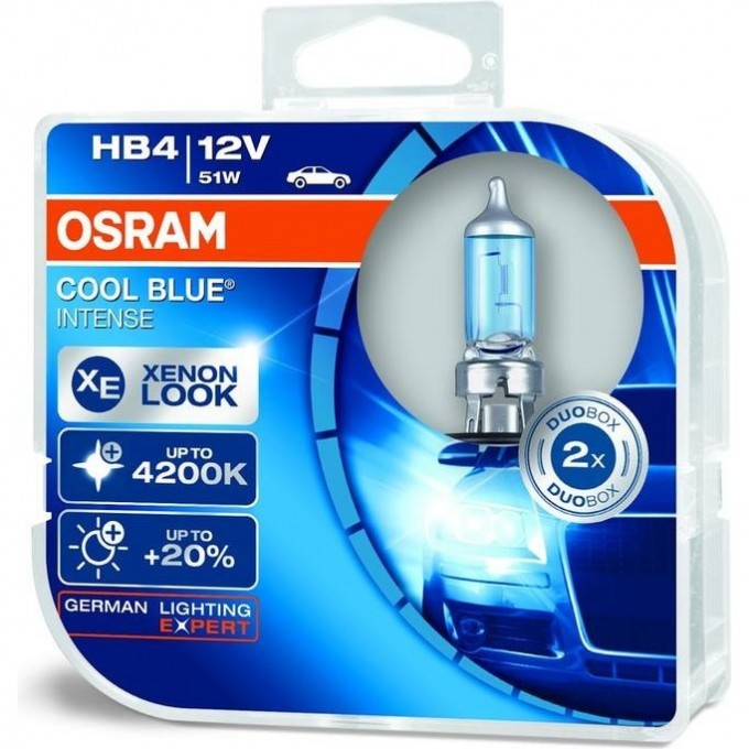 Автолампы OSRAM HB4 COOL BLUE® INTENSE 9006CBI - HCB (2шт) 4052899413665 Автолампы OSRAM HB4 COOL BLUE® INTENSE 9006CBI - HCB (2шт) 4052899413665