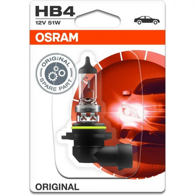 Автолампы OSRAM HB4 ORIGINAL LINE 9006-01B (1 шт) 4008321171238 Автолампы OSRAM HB4 ORIGINAL LINE 9006-01B (1 шт) 4008321171238