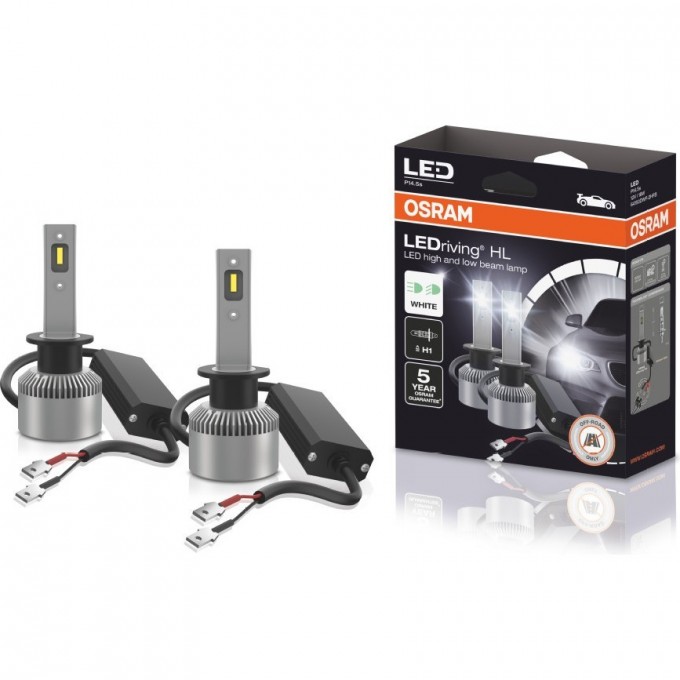 Автолампы OSRAM LED ≜H1 LEDRIVING 64150DWP-2HFB (GEN 2) 4062172168137 Автолампы OSRAM LED ≜H1 LEDRIVING 64150DWP-2HFB (GEN 2) 4062172168137