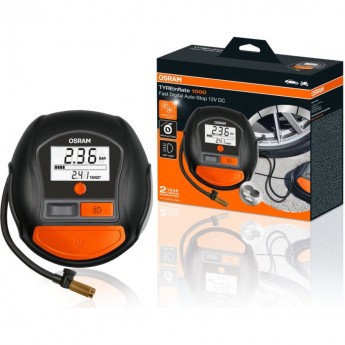 Компрессор с цифровым манометром OSRAM TYREinflate 1000 OTI1000