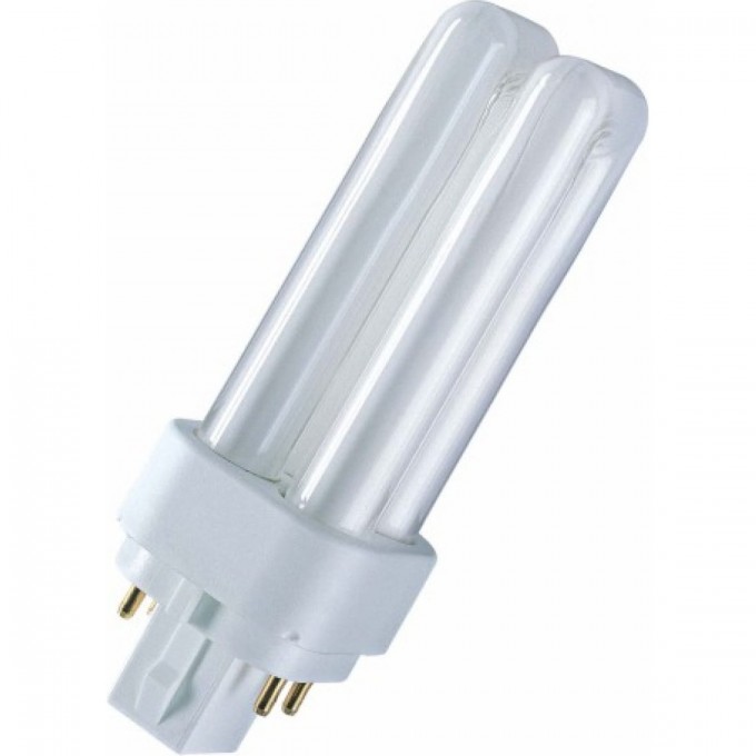 Лампа люминесцентная компакт. OSRAM DULUX D/E 18W/840 G24q-2 4050300017617 Лампа люминесцентная компакт. OSRAM DULUX D/E 18W/840 G24q-2 4050300017617