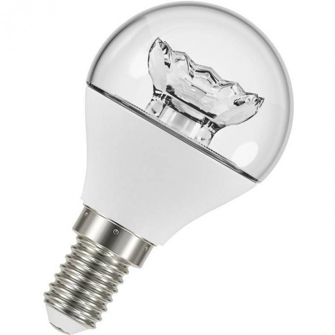 Лампа светодиодная LED OSRAM STAR CLASSIC P 40 5.4W/830 5.4Вт 3000К E14 470лм 220-240В 4052899971622 Лампа светодиодная LED OSRAM STAR CLASSIC P 40 5.4W/830 5.4Вт 3000К E14 470лм 220-240В 4052899971622