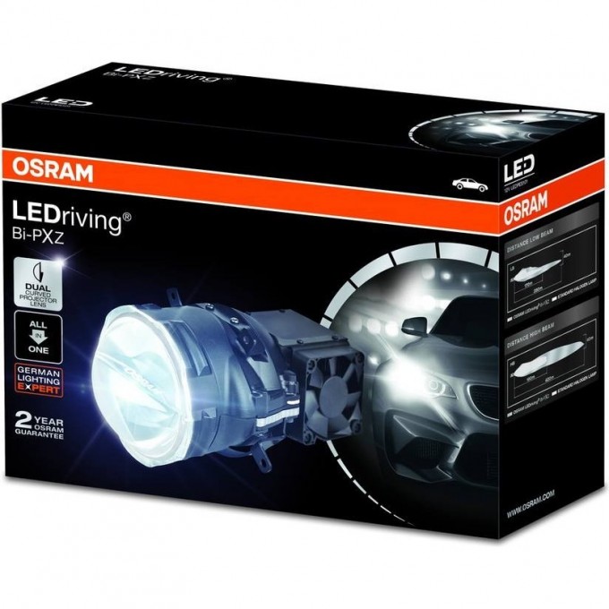 Светодиодная линзованная оптика OSRAM LEDPES101 Bi-PXZ 4052899456976 Светодиодная линзованная оптика OSRAM LEDPES101 Bi-PXZ 4052899456976